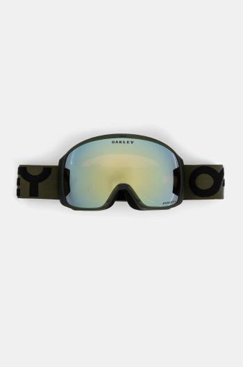 Okuliare Oakley Flight Tracker zelená farba, OO7104