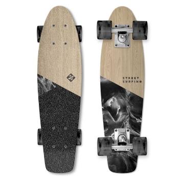 Street Surfing BEACH BOARD WOOD DIMENSION Longboard, fekete, méret