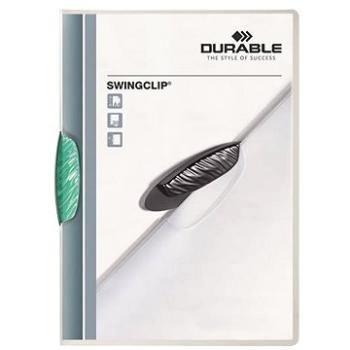 DURABLE Swingclip A4, 30 listov, zelený klip (226032)