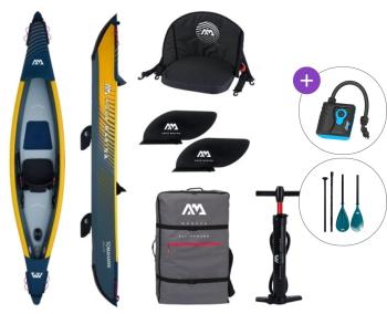 Aqua Marina Tomahawk Air-K Electric Pump + Paddle Set 12'4'' (375 cm) Kajak, Kanoe