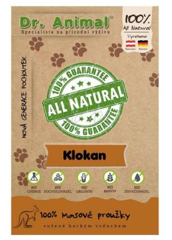 Dr. Animal Klokan mäsové prúžky 80 g