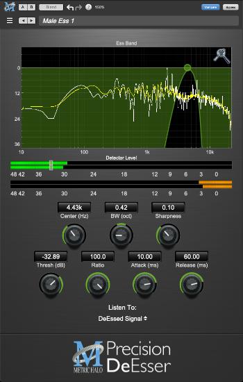 Metric Halo MH Precision DeEsser v4 (Digitálny produkt)