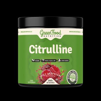 GREENFOOD NUTRITION Citrulline juicy Raspberry 240 g