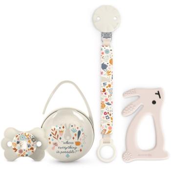 Suavinex Wonderland Gift Set 0-6 m Cream darčeková sada pre bábätká