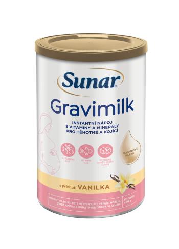 SUNAR Gravimilk s príchuťou vanilka 450g