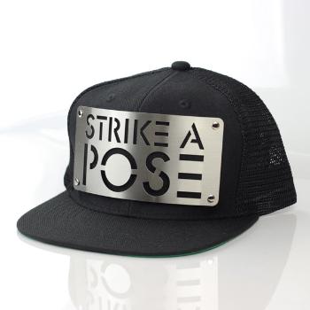 Karl Alley Strike A Pose Mesh Snapback Black Silver - UNI