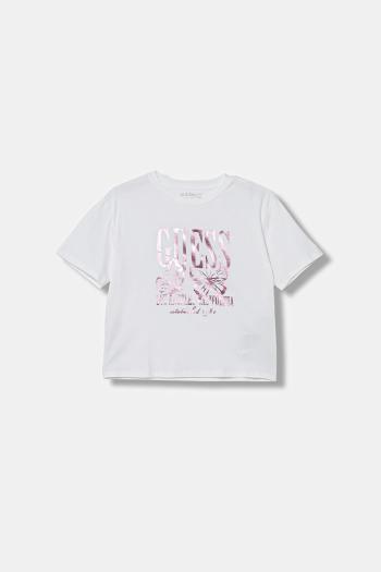 Detské tričko Guess biela farba, J5YI31 K6YW4