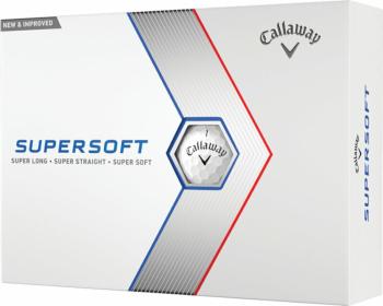 Callaway Supersoft 2023 White Golfové lopty