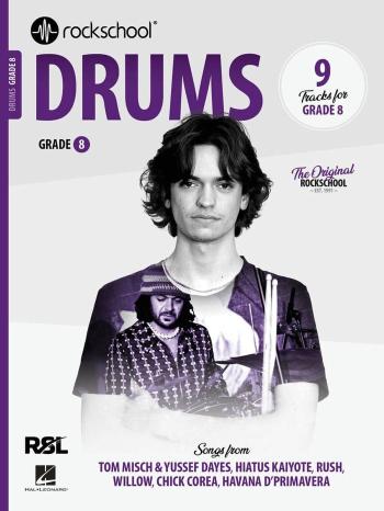 Rock School Drums Grade 8 Noty