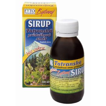 Fyto Tatranska prieduskova zmes sirup bez cukru bylinný 100 ml