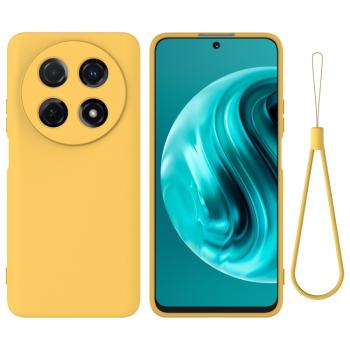 RUBBER Ochranný obal pre Huawei Nova 12i žltý