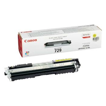 Canon originál toner CRG729, yellow, 1000str., 4367B002, Canon LBP-7010, 7018, O, žltá