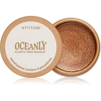 Attitude Oceanly Plastic Free Makeup krémové očné tiene s trblietkami odtieň Happy Hour 5 ml
