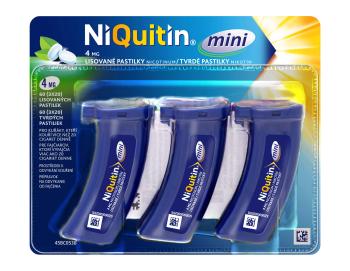 NIQUITIN mini 4mg pastilky 3 x 20 pastiliek