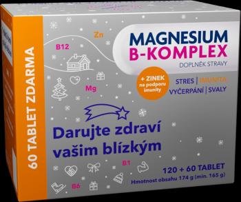 GLENMARK Magnesium B-komplex Darčekový balíček 180 tabliet