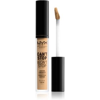 NYX Professional Makeup Can't Stop Won't Stop tekutý korektor odtieň 08 True Beige 3.5 ml