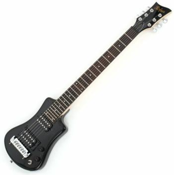 Höfner Shorty Deluxe Black Elektrická gitara