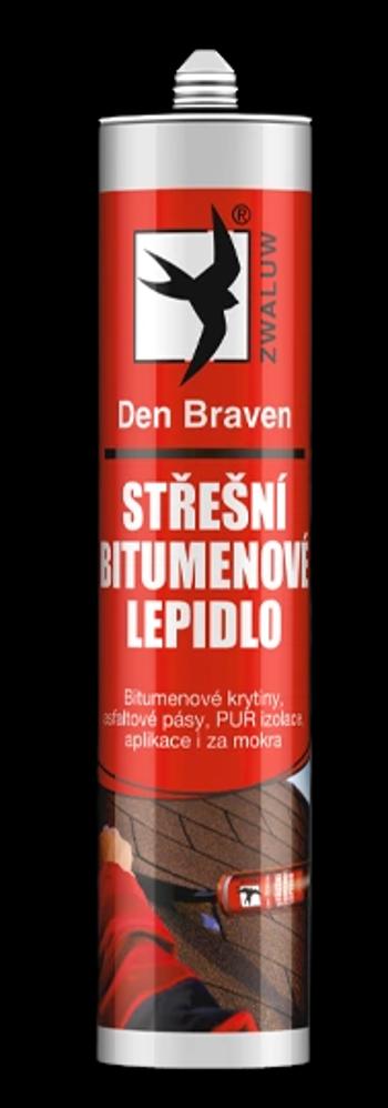 DEN BRAVEN - Strešné bitúmenové lepidlo (TIXOPLAST) cierna 310 ml