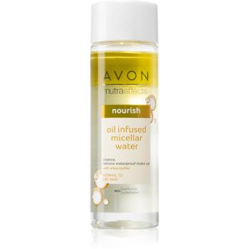 Avon Nutra Effects Nourish dvojfázová micelárna voda pre normálnu až suchú pleť 200 ml