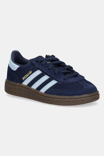 Detské semišové tenisky adidas Originals HANDBALL SPEZIAL tmavomodrá farba, JI2899