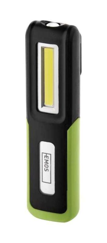 EMOS LED NABIJACIE SVIETIDLO P4530, 3W COB+3WCREE