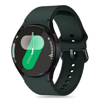 Tech-Protect Silicone remienok na Samsung Galaxy Watch 4 / 5 / 5 Pro / 6 / 7 / FE, olive