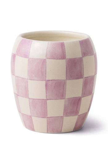 Vonná  sójová sviečka Paddywax Checkmate Lilac&Lavender&Mimosa 311 g