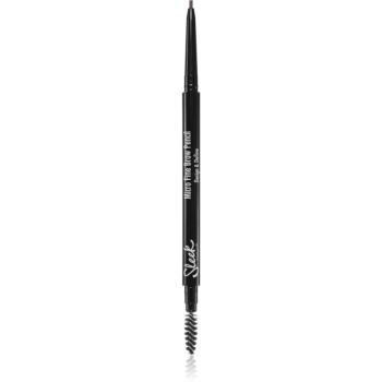 Sleek Micro-Fine Brow Pencil vodeodolná ceruzka na obočie s kefkou odtieň Dark Brown 6,3 g