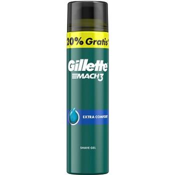 GILLETTE Mach3 Extra Comfort Pánsky gél na holenie 240 ml (7702018405015)