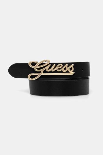 Opasok Guess MELISANDRA čierna farba, BW9250 P5335