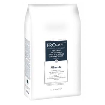 PRO-VET Ultimate granule pre psov s potravinovými alergiami 1 ks, Hmotnosť balenia (g): 7,5 kg