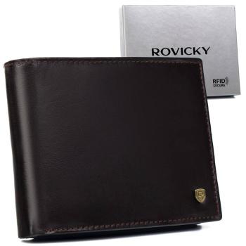 Klasická kožená peňaženka s RFID Protect - Rovicky