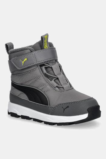 Detské zimné topánky Puma Evolve Boot AC+ Inf čierna farba, 392646