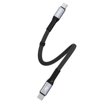 DUDADO L10C 100W Kábel USB Type-C - USB Type-C 0.23m čierny