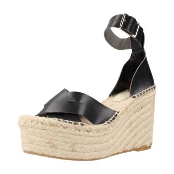 Clara Duran  PLATAFP5CD  Espadrilky Čierna