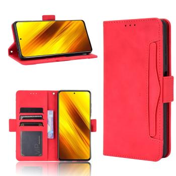 SLOT Peňaženkový obal pre Xiaomi Poco X3 NFC / X3 Pro červený