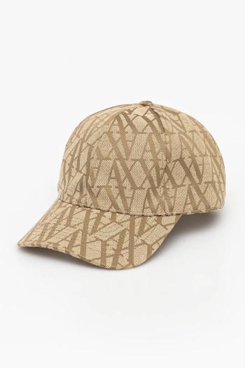 Šiltovka Armani Exchange zelená farba, s potlačou, XW000877 AF13377