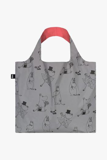Nákupná taška LOQI Family Pattern x Moomin viac farieb