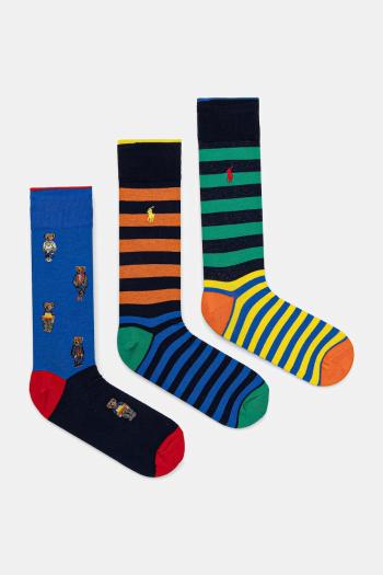 Ponožky Polo Ralph Lauren 3-pak viac farieb, 449973052