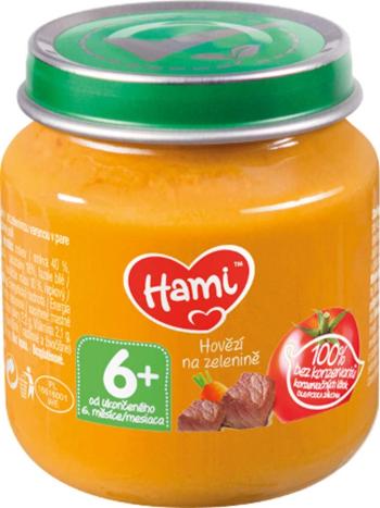 HAMI Príkrm mäsovo-zeleninový Mrkva, zemiaky a hovädzie 125g