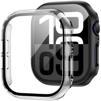 Tech-Protect Defense 360 puzdro so sklom na Apple Watch 10 42mm, priesvitné