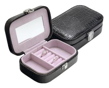JK Box Čierna šperkovnice SP-954 / A25