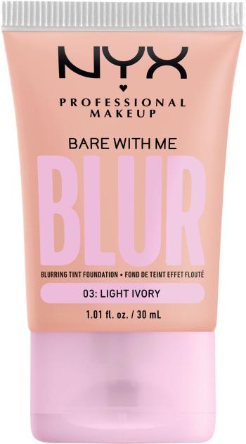 NYX PROFESSIONAL MAKEUP Bare With Me Blur Make-Up - 3 Light Ivory 30 ml