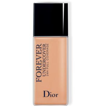 DIOR Dior Forever Undercover plne krycí make-up 24h odtieň 040 Honey Beige 40 ml