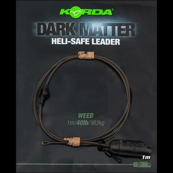 Korda koncová montáž dark matter leader heli safe 18,1 kg 1 m - weed