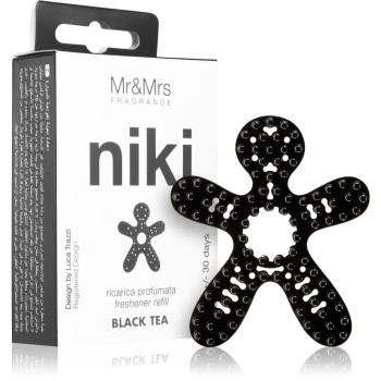 Mr & Mrs Fragrance Niki Black Tea vôňa do auta náhradná náplň 1 ks