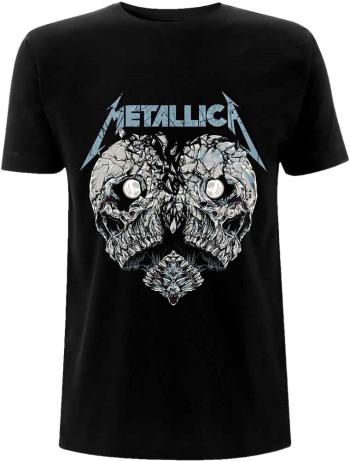 Metallica Tričko Heart Broken Unisex Black 2XL