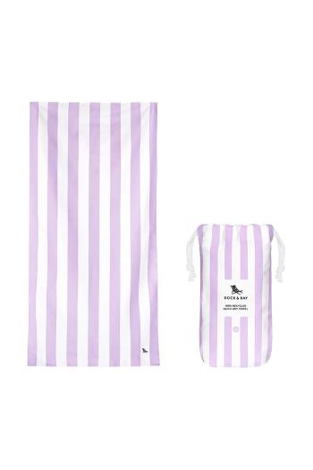 Rýchloschnúci plážový uterák Dock & Bay Lombok Lilac 200 x 90 cm fialová farba, 0