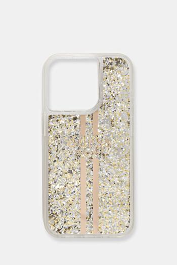 Puzdro na mobil Guess iPhone 15 Pro 6.1" priehľadná farba, GUHCP15LLFCSEGT
