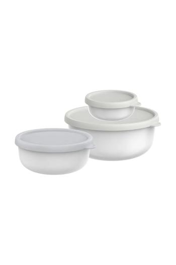 Sada skladovacích nádob s vekom Mepal Lumina 2.0 250 / 750ml / 1500 ml 3-pak biela farba